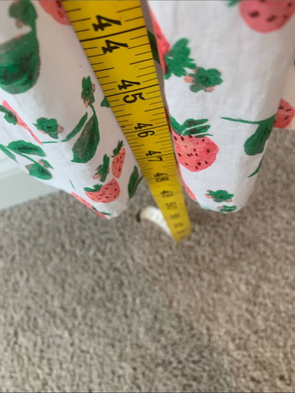 J Crew Sleeveless Collared Midi shirtDress in White Strawberry Print 2 NWT - Picture 11 of 11